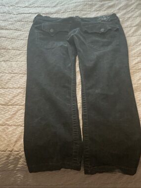 True Religion Black Wide-Leg Pants